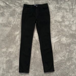 Hollister High Rise Super Skinny Black Jeans Size 5 short